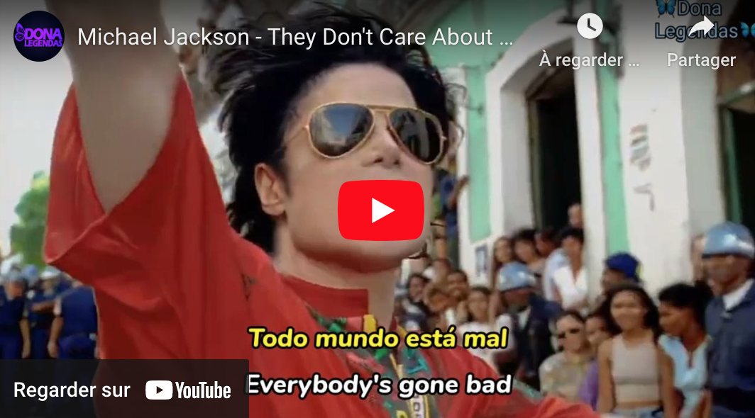 Michael Jackson – They Don’t Care About Us (Completo) (Tradução/Legendado)